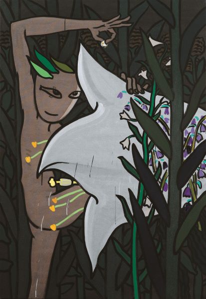 [2008] Secret Garden, Acrylic...canvas, 162x130cm